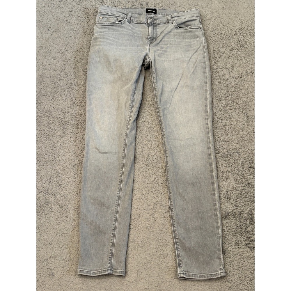 Hudson Krista Super Skinny Jeans Womens 29 Ankle Length Gray Denim Stretch